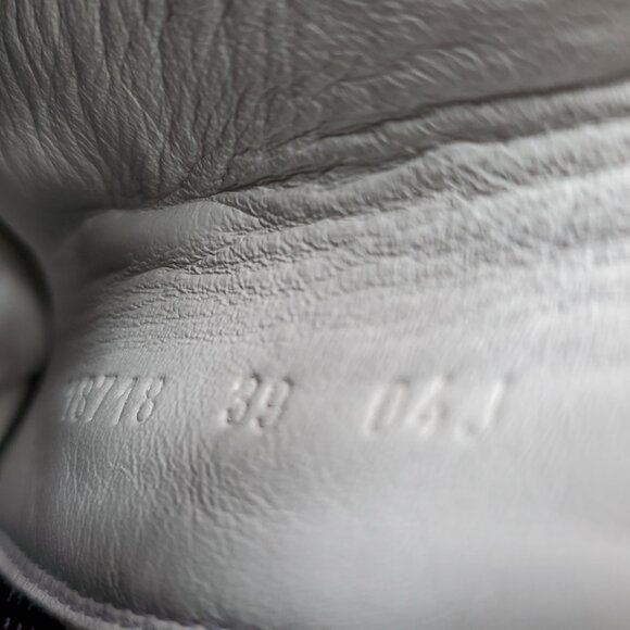 NIB Gucci Chelsea GG inlets white leather pull on booties IT 39 US 9 - Picture 6 of 7